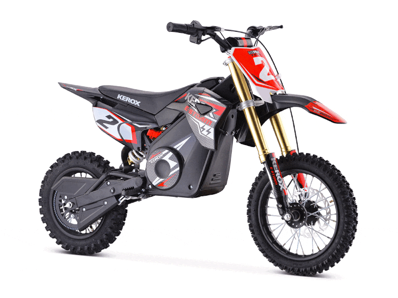 Pocket bike E-Storm 1000W Rouge